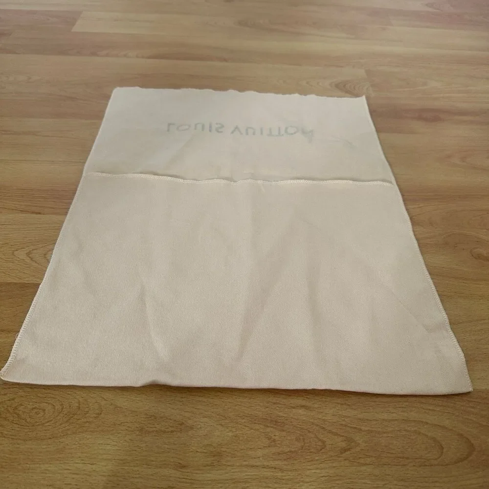 LV Louis Vuitton fabric dust bag for purse - envelope flap style, 15